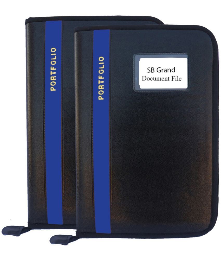     			Sb Grand - Navy Blue File Folder ( Pack of 2 )