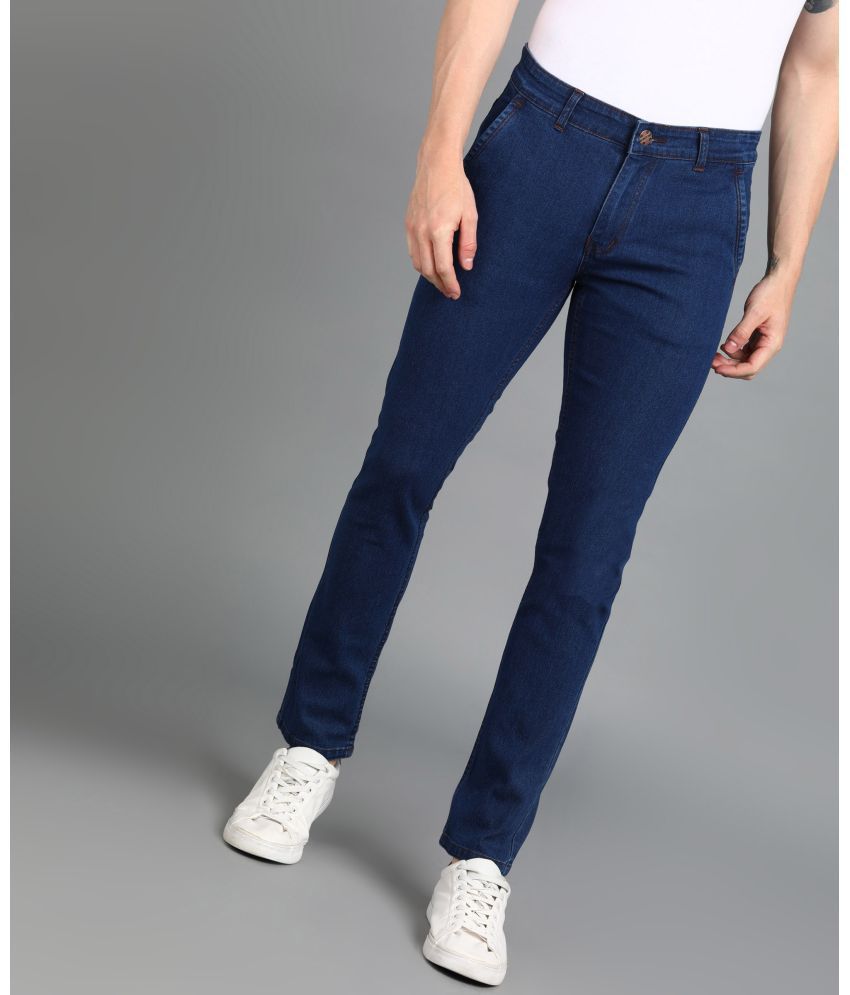     			Supernova Inc. Slim Fit Washed Men's Jeans - Navy Blue ( Pack of 1 )
