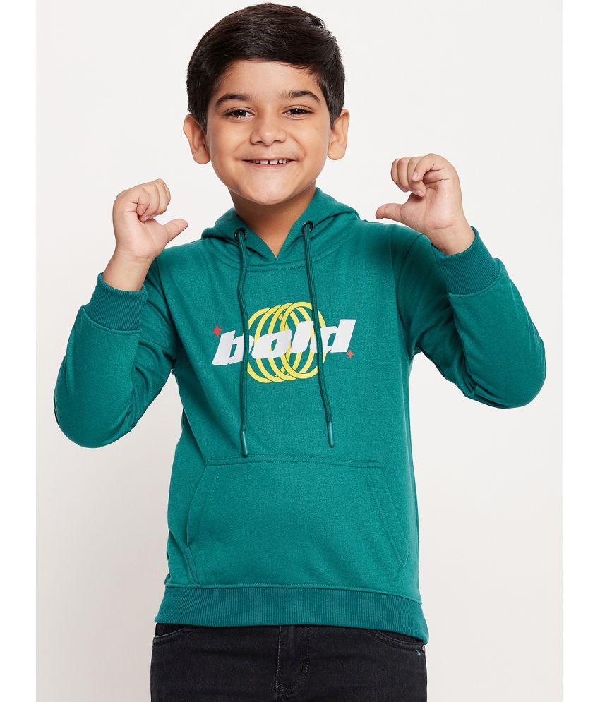     			UBX Pack of 1 Boys Fleece Sweatshirt ( Green )