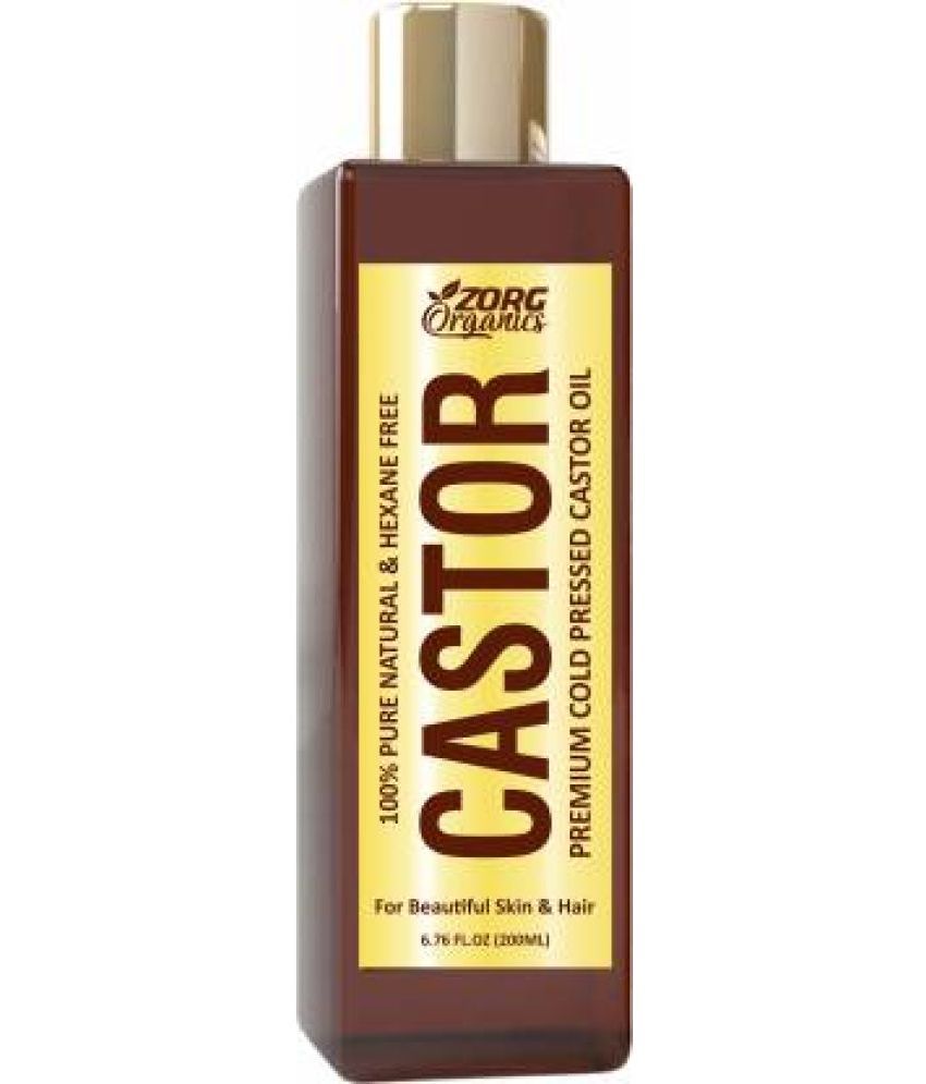     			Zorg Organics - Hair Growth Castor Oil 200 ml ( Pack of 1 )