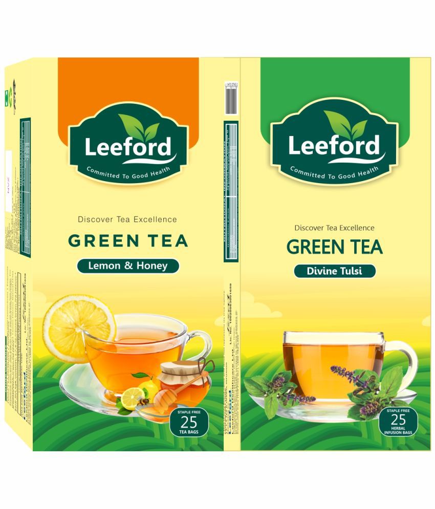     			Leefordgreen Tea Divine Tulsi & Lemon with Honey Combo Pack (2 x 25 Tea Bags)
