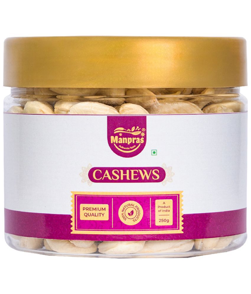     			MANRPAS Premium Cashews 250Gm (Pack of 1)