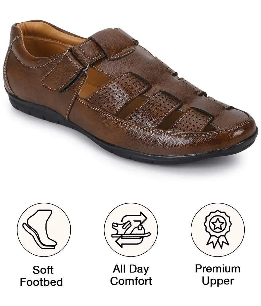 Buy Brown Sandals for Men by Bata Online | Ajio.com