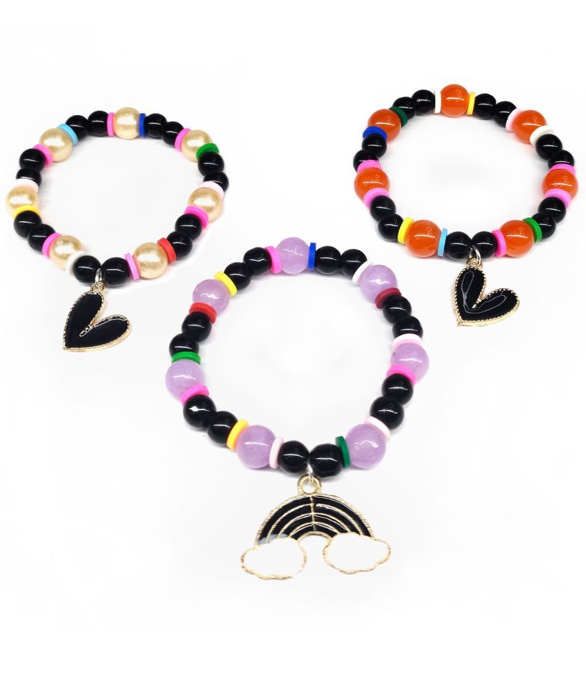     			DAIVYA WELLNESS - Multicolor Bracelet ( Pack of 3 )