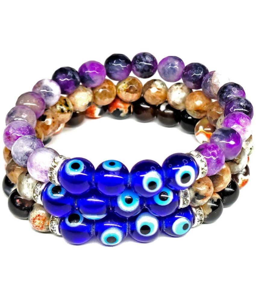     			DAIVYA WELLNESS - Multicolor Bracelet ( Pack of 3 )