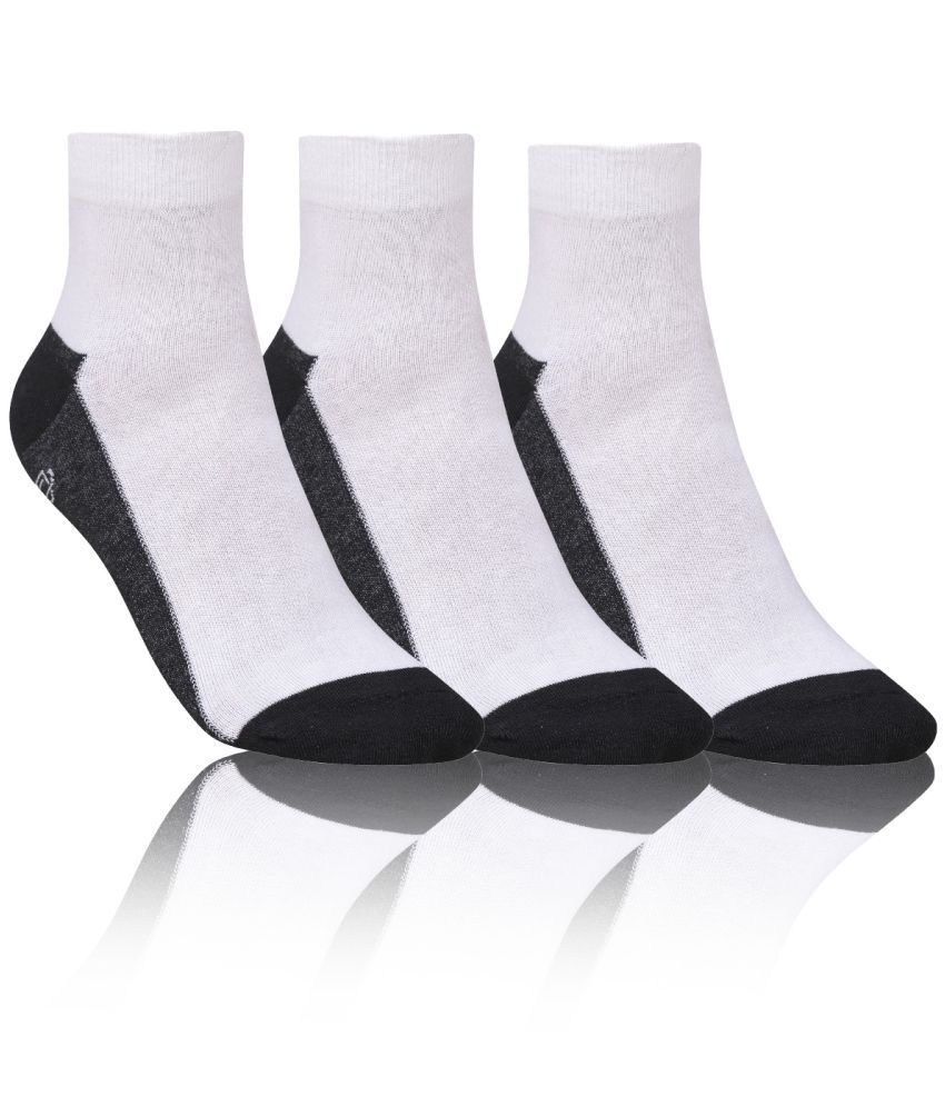     			Dollar - Cotton Men's Printed Black Ankle Length Socks ( Pack of 3 )