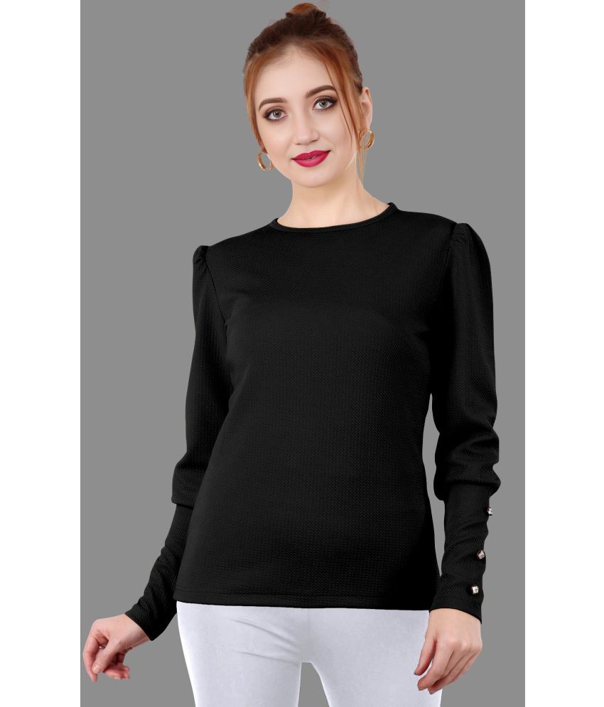     			JULEE - Black Polyester Women's Regular Top ( Pack of 1 )