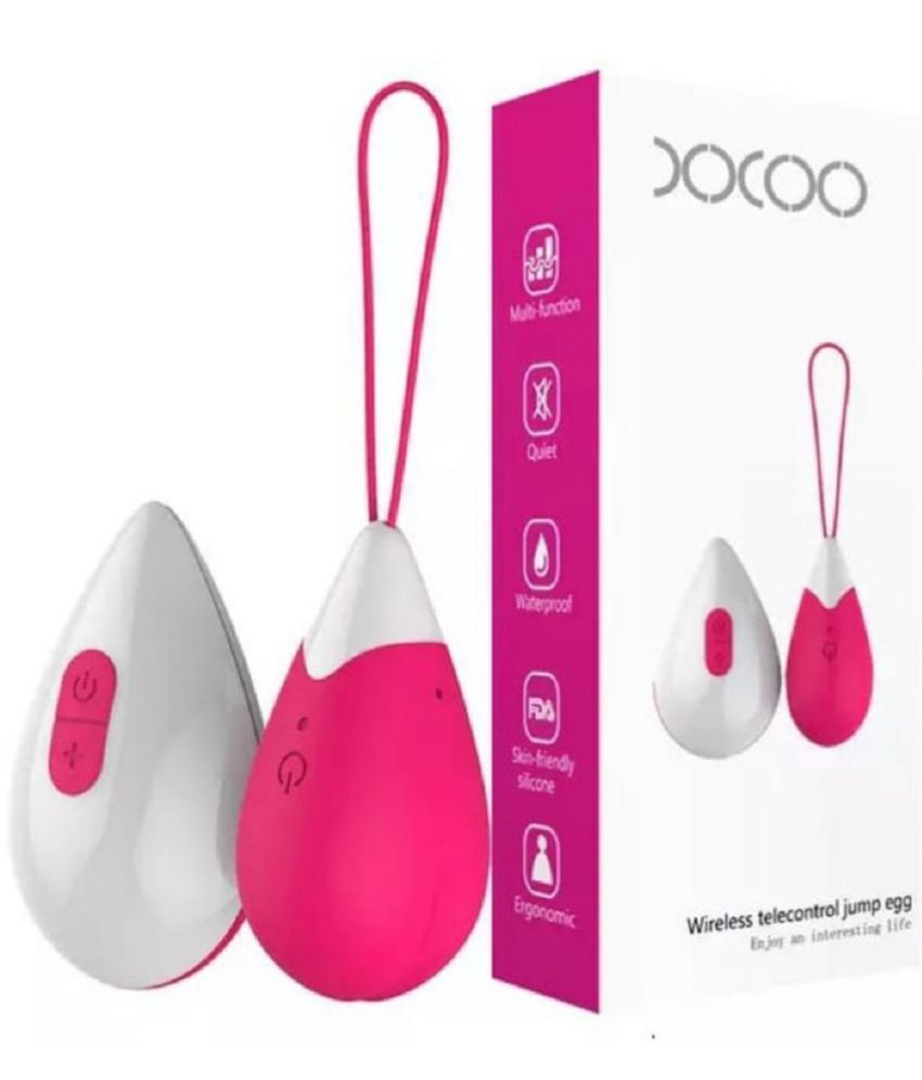     			KAMVEDA 8 FREQUENCY XXOO JUMPING WIRELESS EGG VIBRATOR WITH WIRELESS REMOTE CONTROL AND USB CHARGING SEX TOY FOR WOMAN
