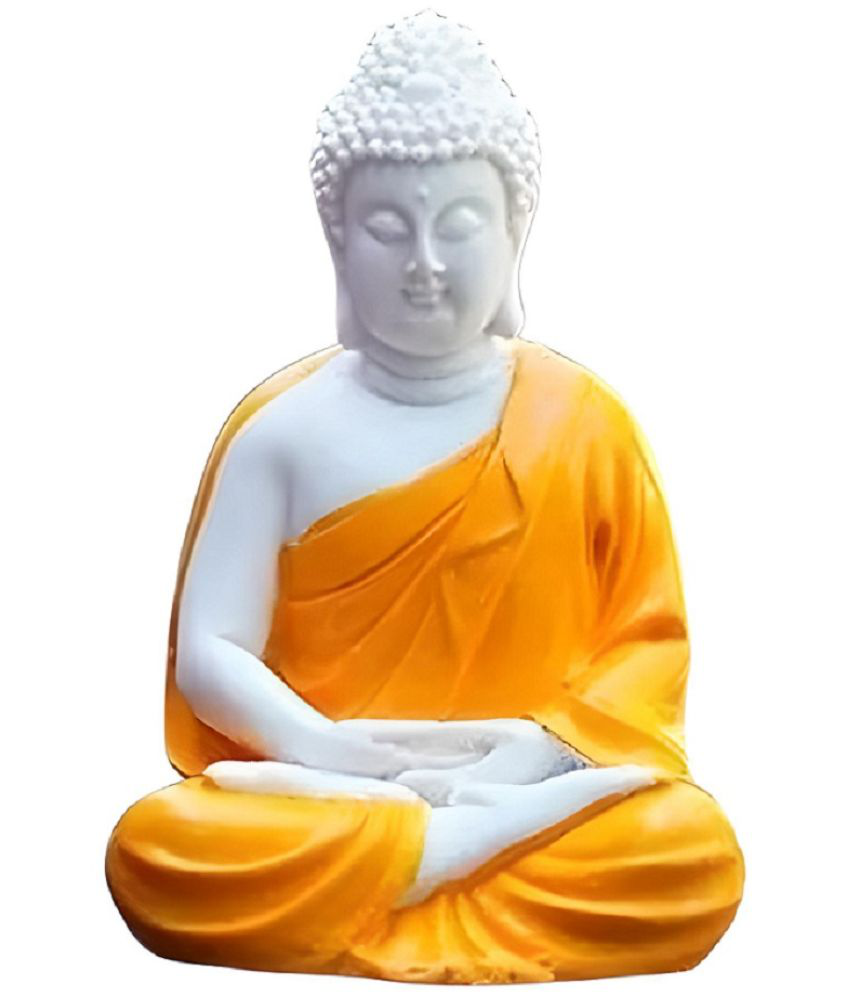     			Khushi Enterprises Resting Buddha Showpiece 14 cm - Pack of 1