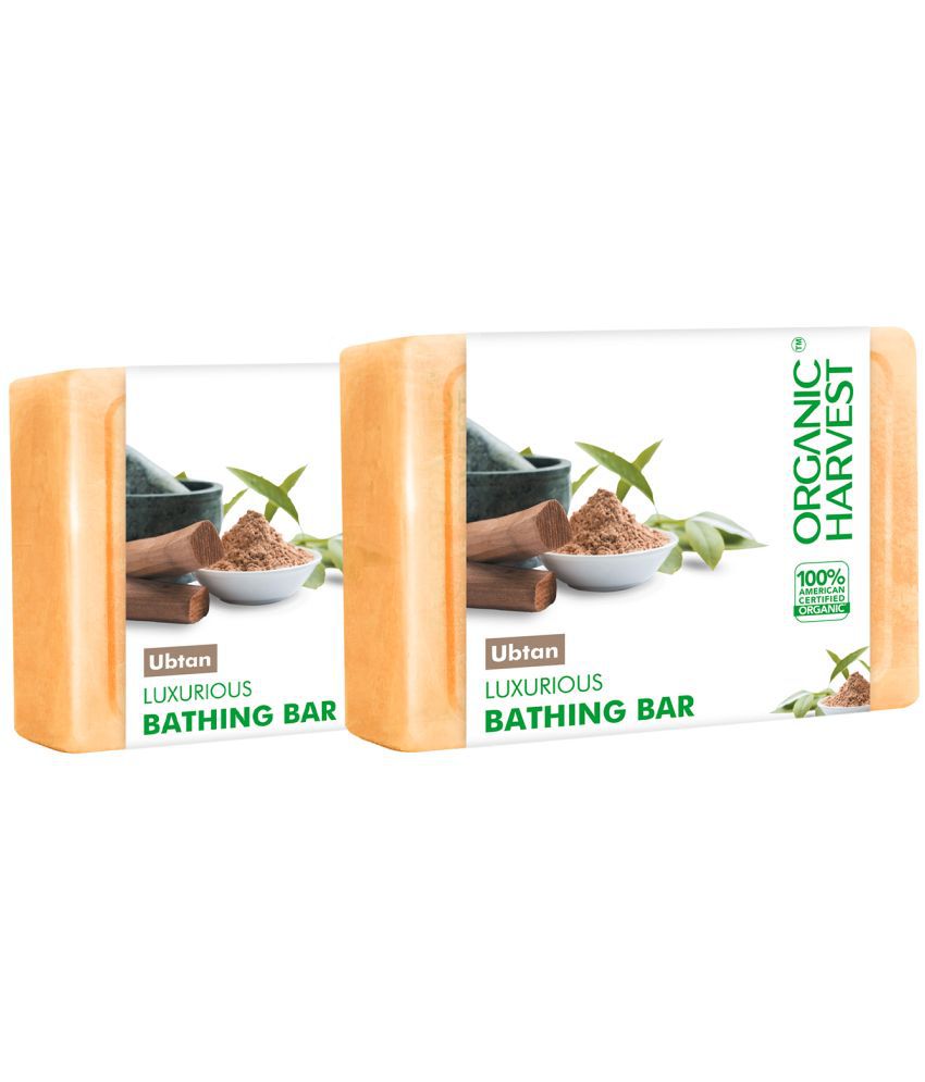     			Organic Harvest - Moisturizing Bathing Bar for All Skin Type ( Pack of 2 )