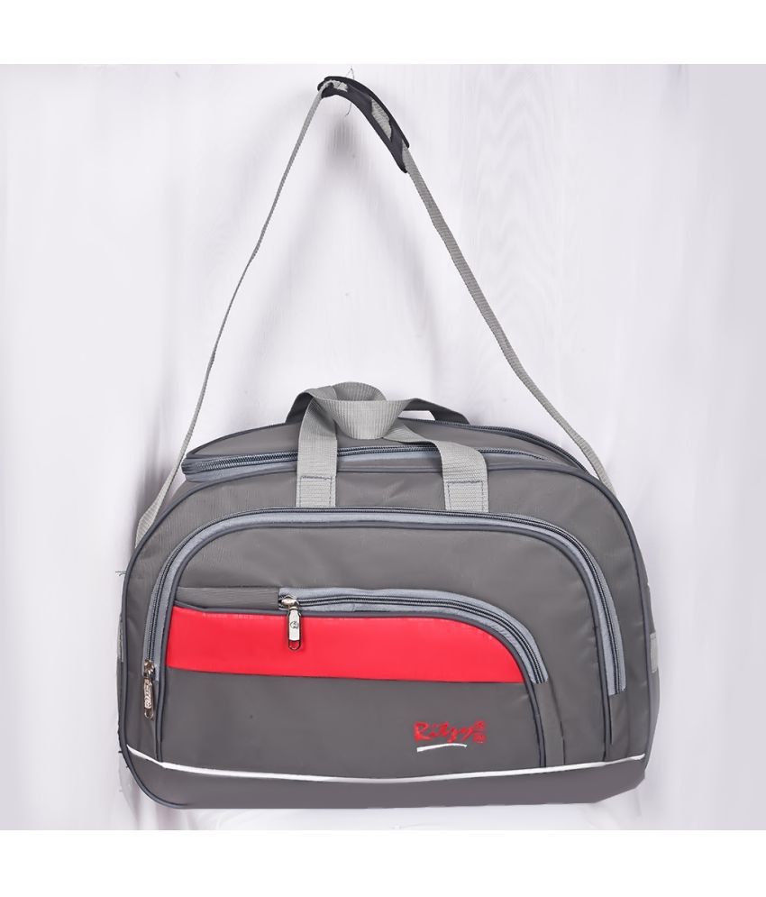     			Ritzy - 55 Ltrs Grey Polyester Duffle Bag