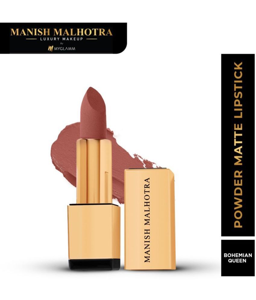     			MyGlamm Manish Malhotra Beauty Powder Matte Lipstick-Bohemian Queen-4gm