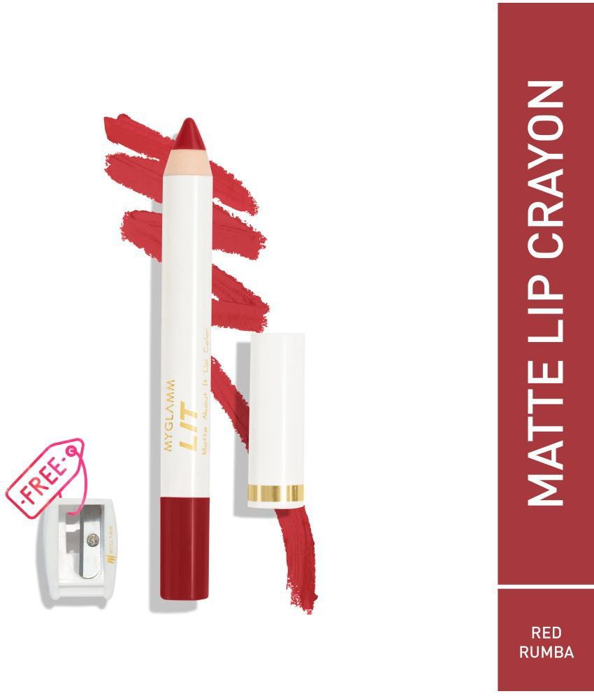     			MYGLAMM - Red Matte Lipstick 2.8