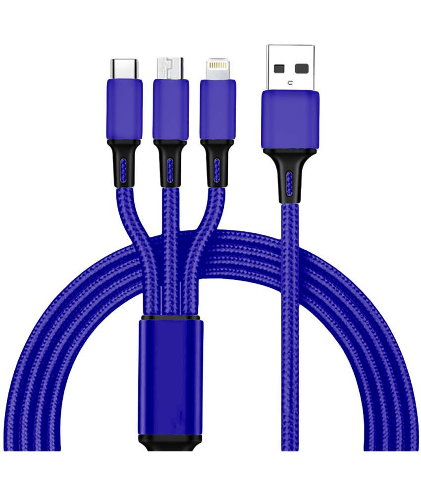     			NBOX - Blue 3A Multi Pin Cable 1.2 Meter