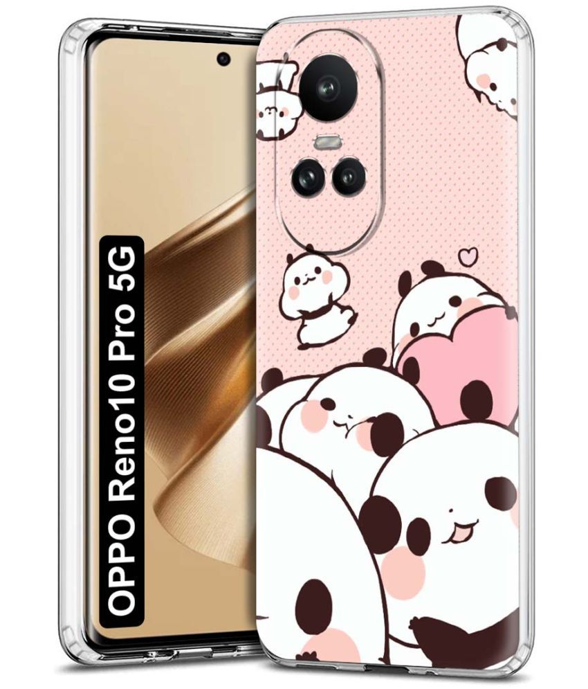     			NBOX - Multicolor Printed Back Cover Silicon Compatible For Oppo Reno 10 Pro ( Pack of 1 )