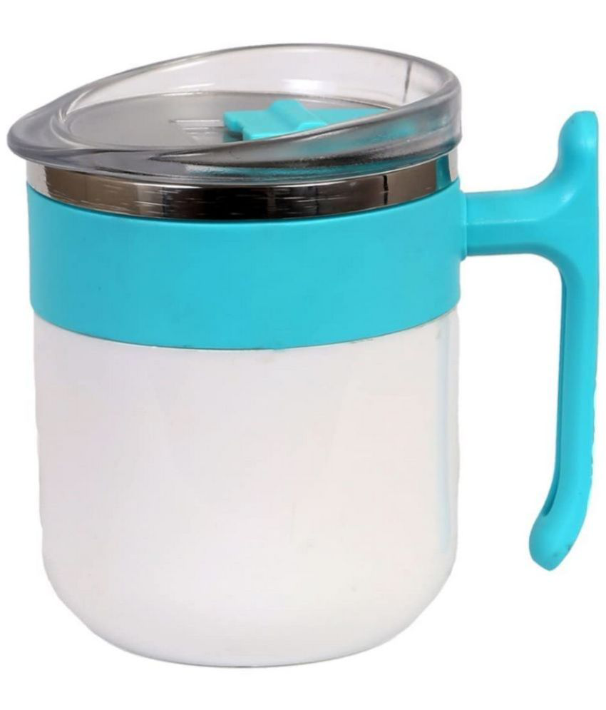     			TISYAA - White Plastic Coffee Mug ( Pack of 1 )