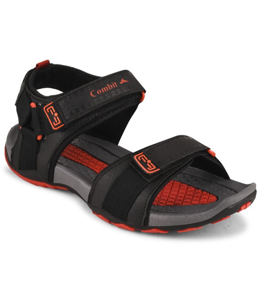     			Combit - Black Men's Floater Sandals