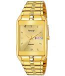 howdy - Gold Metal Analog Men's Watch