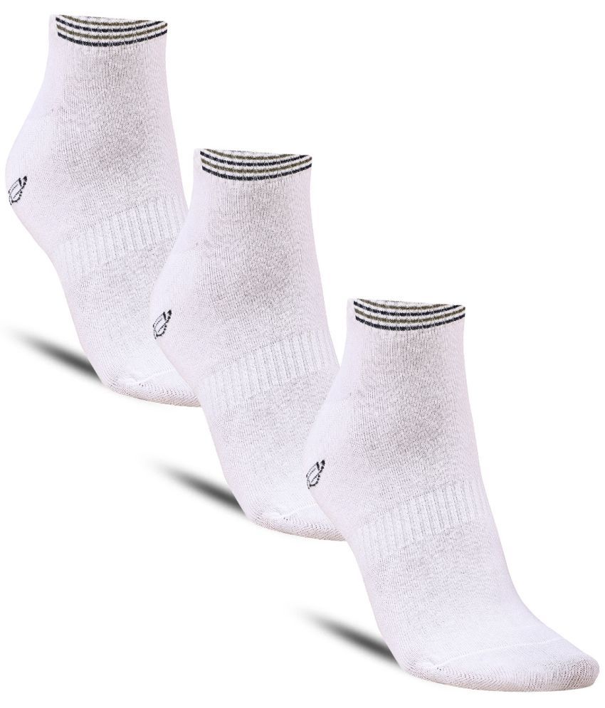     			Dollar - Cotton Men's Solid Multicolor Ankle Length Socks ( Pack of 3 )