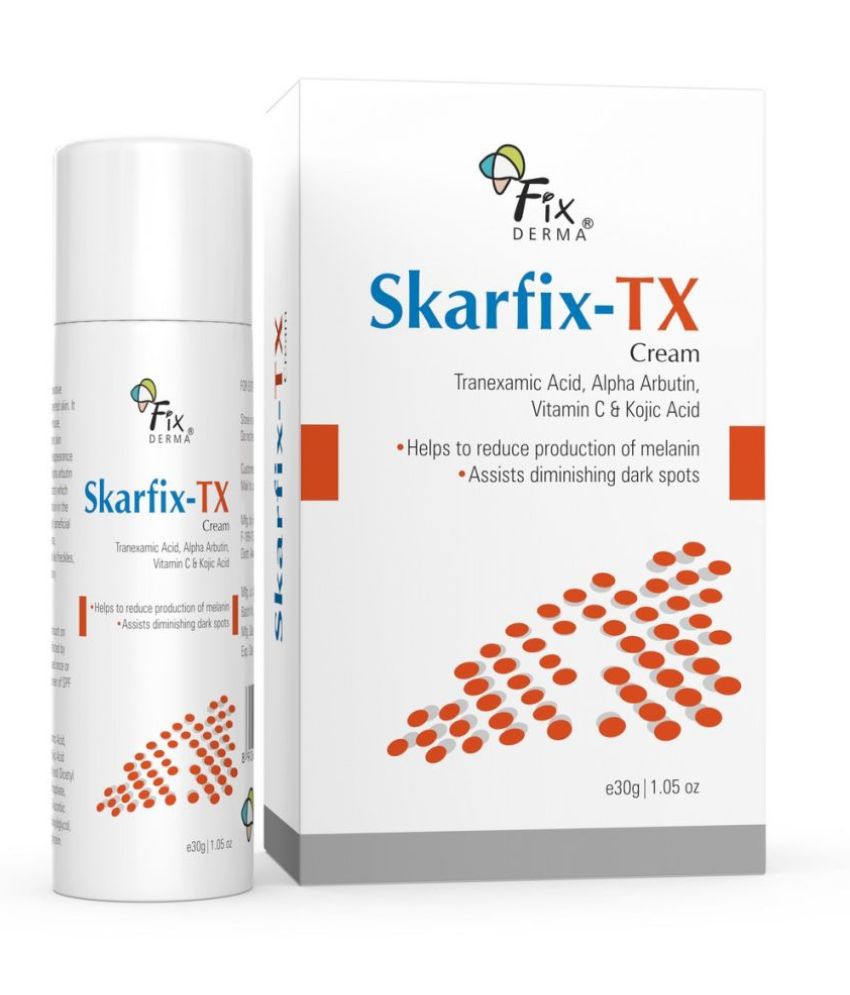     			Fixderma SKARFIX,TX Face Cream, Pigmentation Removal Cream Reduces Dark Spots & Blemishes, 30g