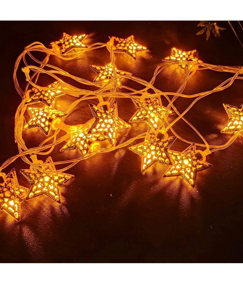     			Green Tales - Gold 2Mtr String Light ( Pack of 1 )