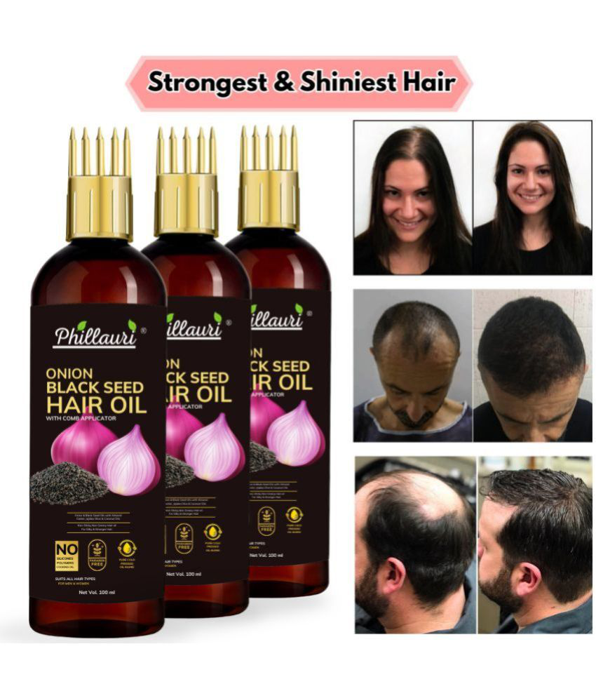     			Phillauri - Hair Growth Onion Oil 300 ml ( Pack of 3 )
