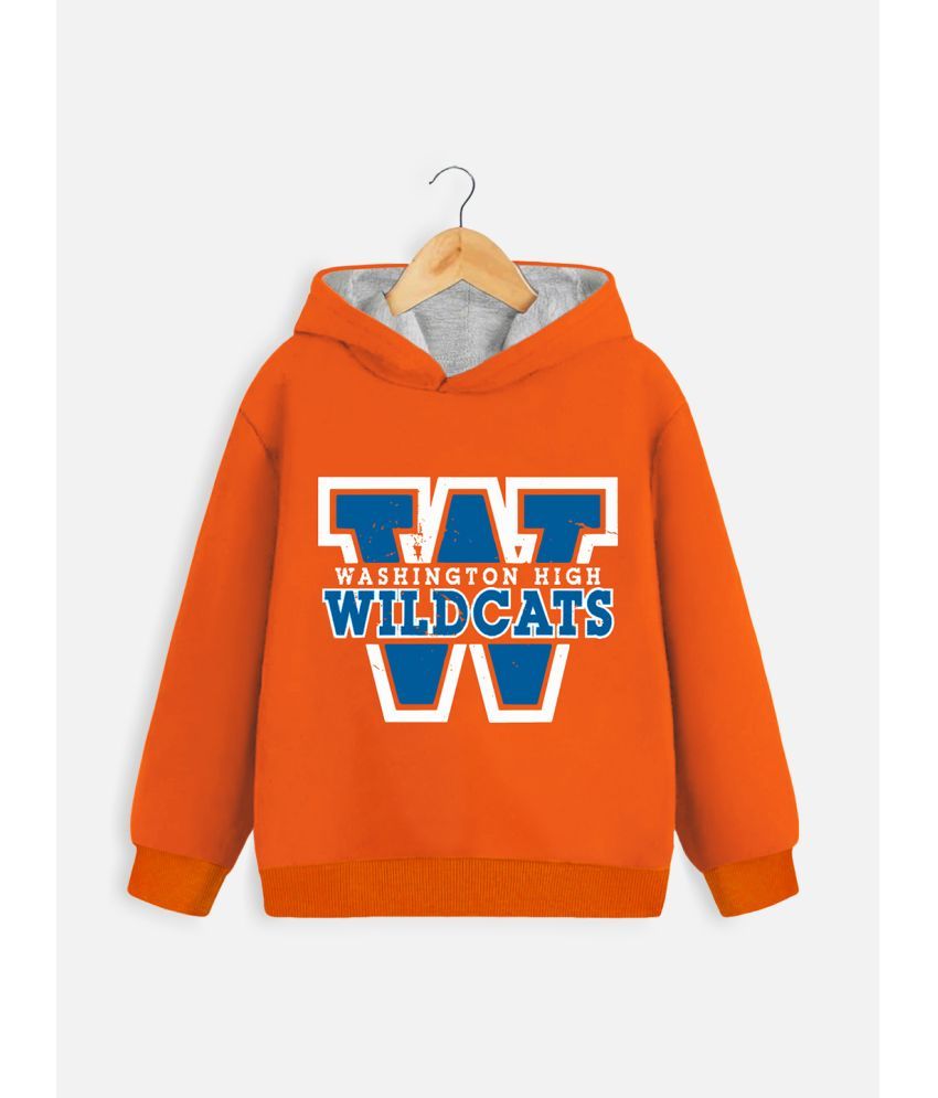     			Trampoline - Orange Cotton Blend Boys Sweatshirt ( Pack of 1 )