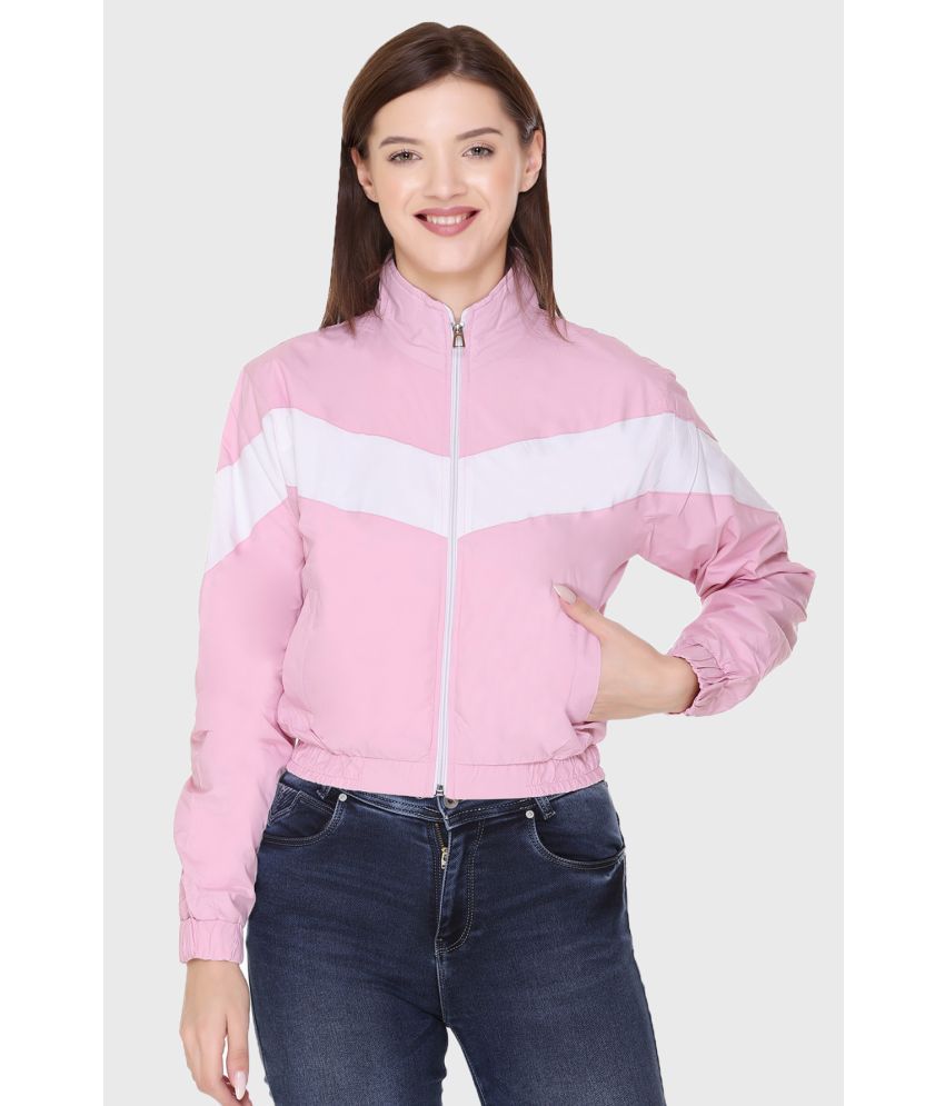     			White Moon - Nylon Pink Jackets Pack of 1