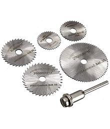 6Pc Hss Circular Saw Blade Set for Metal and Dremel Rotary for Wood Aluminum Cutting Rotary Tool