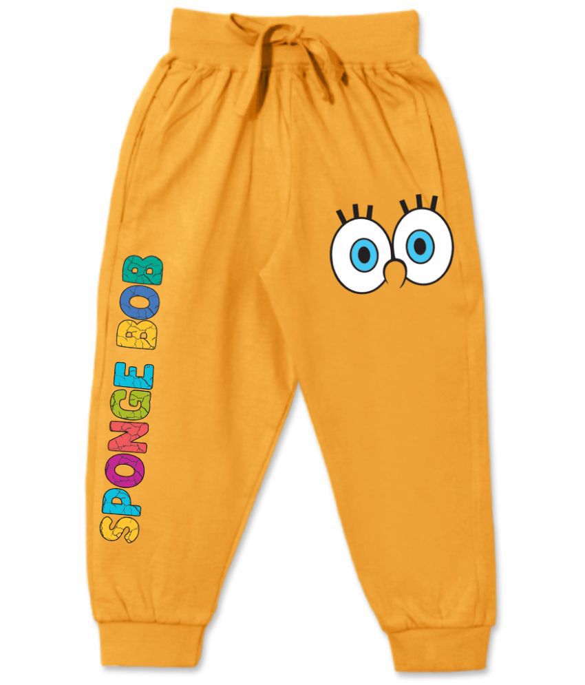     			MINUTE MIRTH - Yellow Cotton Boys Trackpant ( Pack of 1 )
