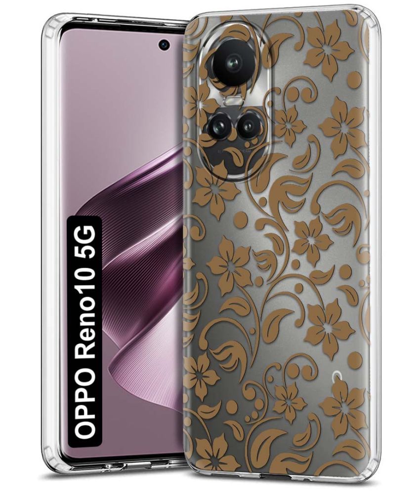     			NBOX - Multicolor Printed Back Cover Silicon Compatible For Oppo Reno 10 5G ( Pack of 1 )