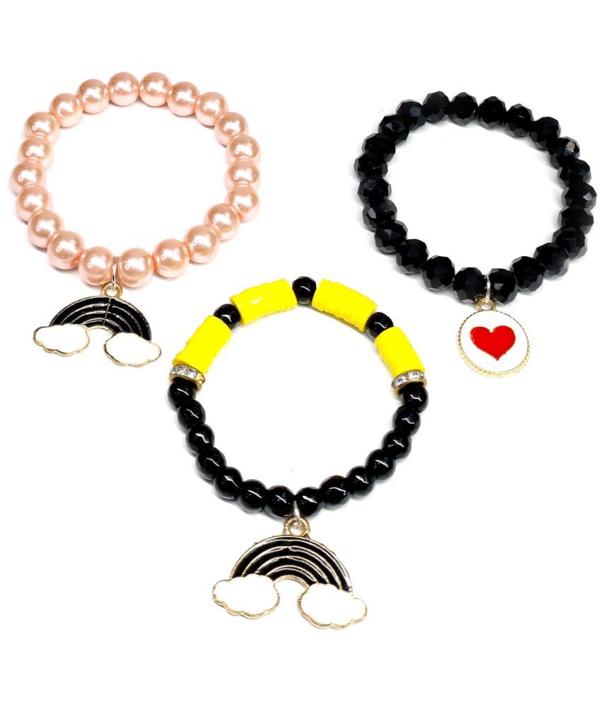     			DAIVYA WELLNESS - Multicolor Bracelet ( Pack of 3 )