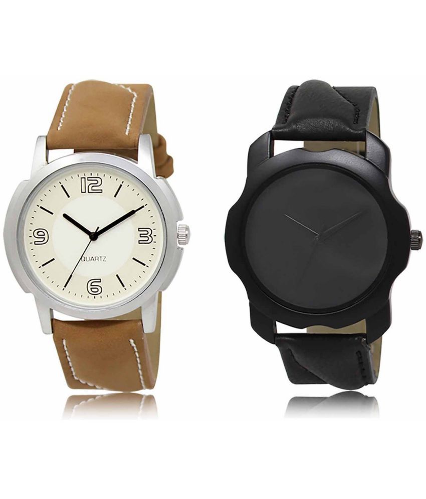     			Lorem - Analog Watch Watches Combo For Men and Boys ( Pack of 2 )