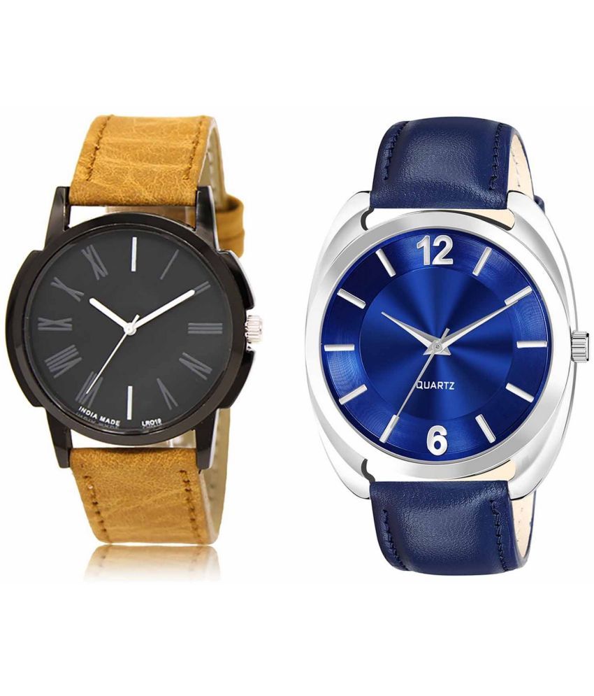     			Lorem - Analog Watch Watches Combo For Men and Boys ( Pack of 2 )