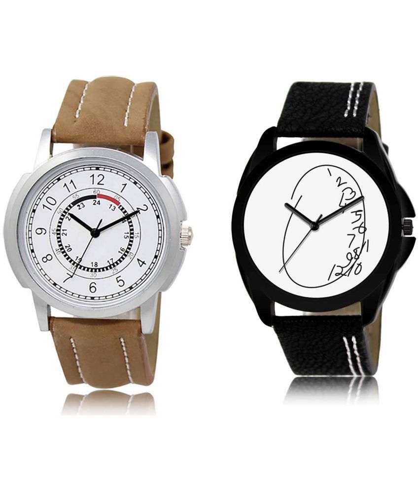     			Lorem - Analog Watch Watches Combo For Men and Boys ( Pack of 2 )