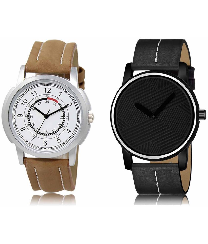     			Lorem - Analog Watch Watches Combo For Men and Boys ( Pack of 2 )