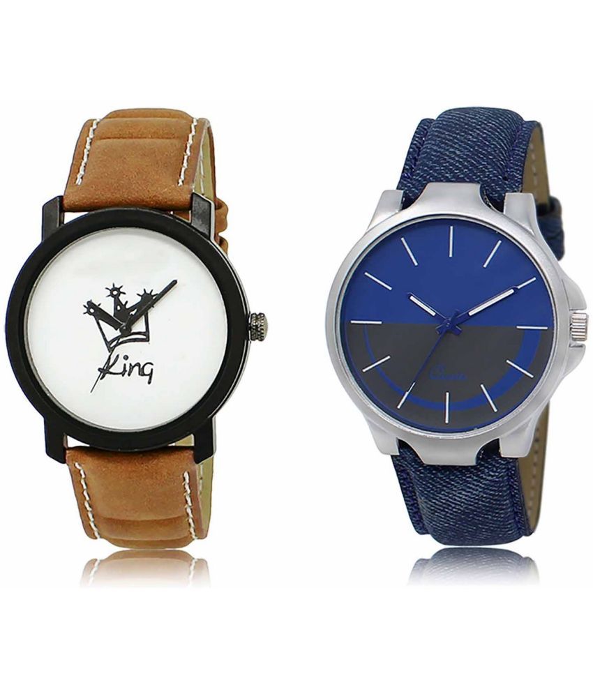     			Lorem - Analog Watch Watches Combo For Men and Boys ( Pack of 2 )