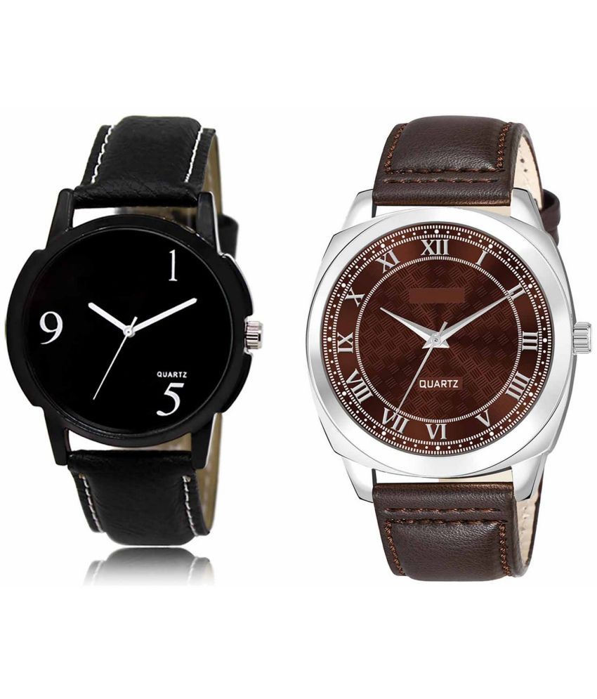     			Lorem - Analog Watch Watches Combo For Men and Boys ( Pack of 2 )