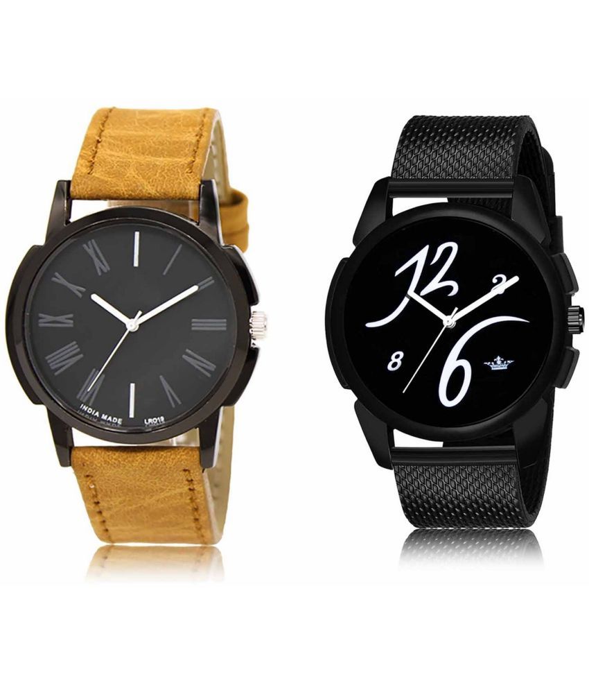     			Lorem - Analog Watch Watches Combo For Men and Boys ( Pack of 2 )