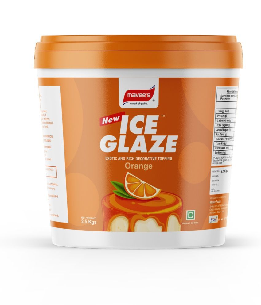     			mavee's Ice Glaze- Orange 2.5 kg