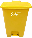 SAF PLASTIC PEDAL BIN 30  litres for Office, Kitchen, Hospitals, Hotel, Restaurant, Farm House, Resort, Residence, Parking, Indoor or Outdoors.