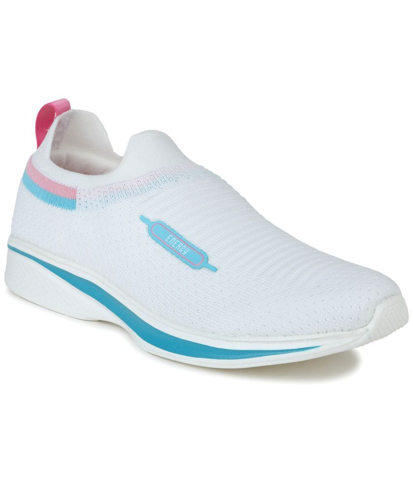     			Abros - White Women's Running Shoes