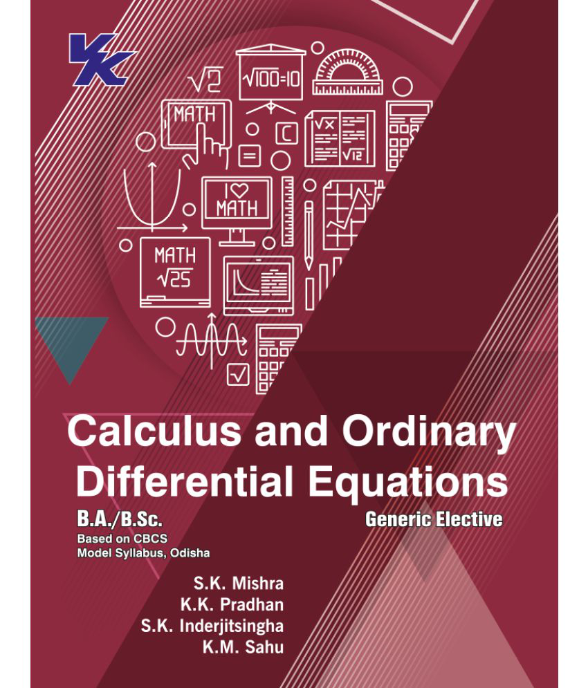     			Calculus and Ordinary Differential Equations B.A/B.Sc. CBCS Odisha University 2023-24 Examination