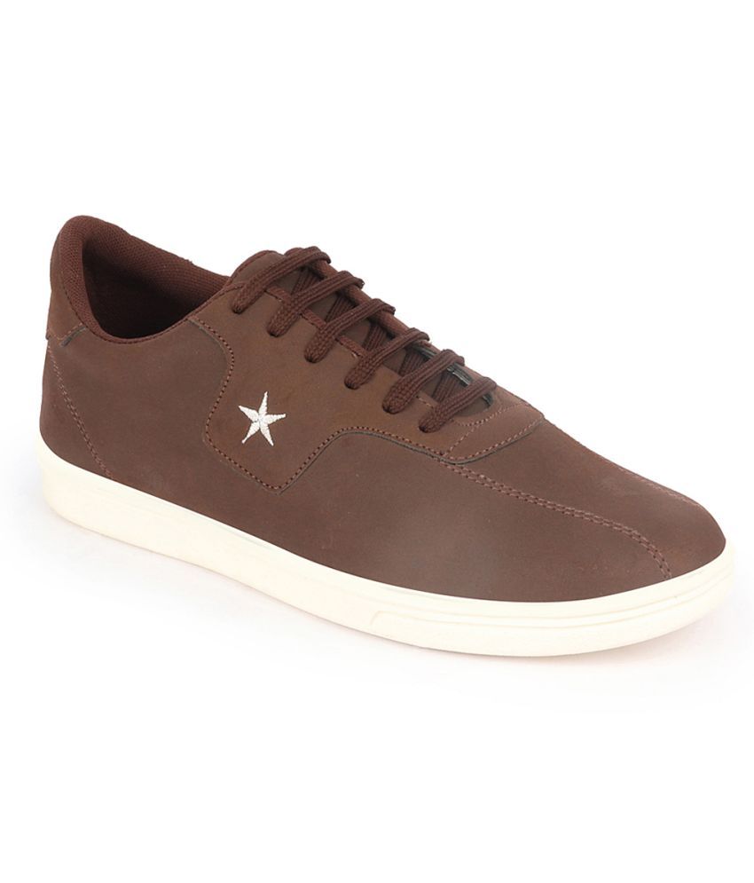     			Fausto Lace Up Sneakers Shoes Brown Men's Sneakers