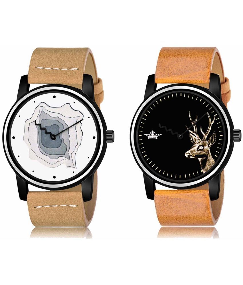     			Lorem - Analog Watch Watches Combo For Men and Boys ( Pack of 2 )