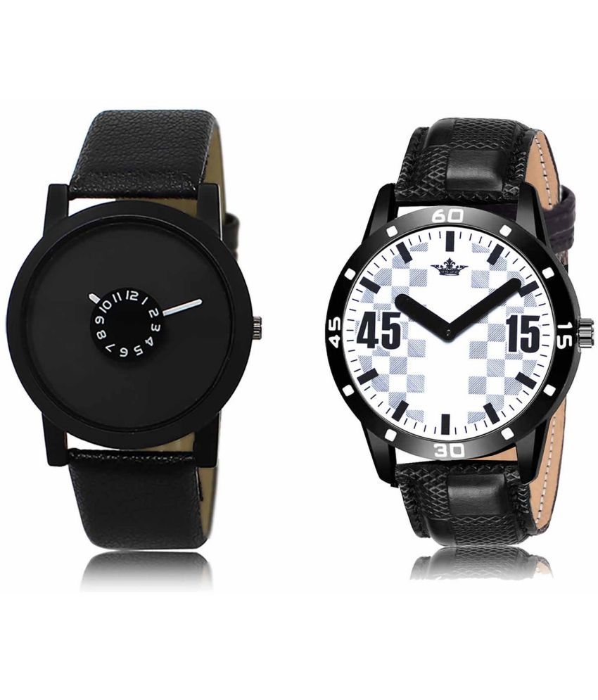     			Lorem - Analog Watch Watches Combo For Men and Boys ( Pack of 2 )