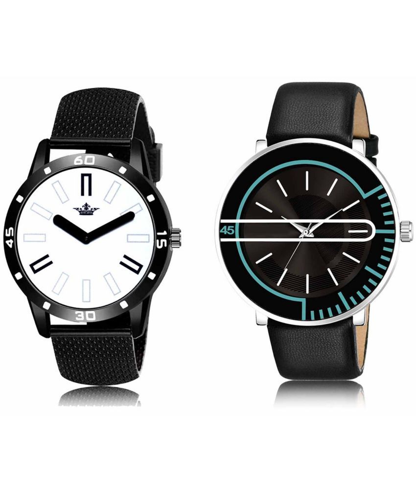     			Lorem - Analog Watch Watches Combo For Men and Boys ( Pack of 2 )