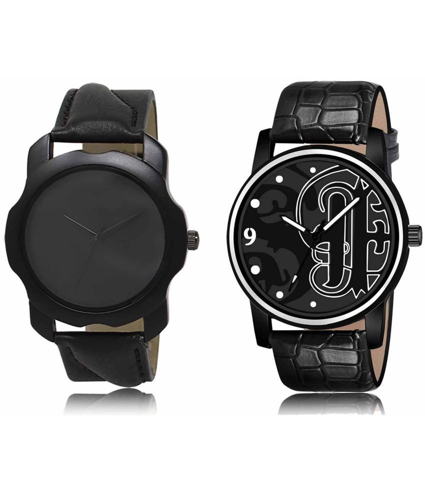     			Lorem - Analog Watch Watches Combo For Men and Boys ( Pack of 2 )