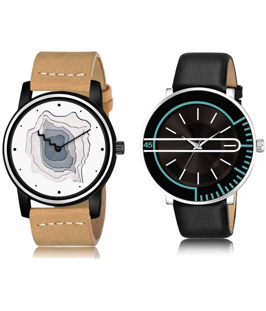     			Lorem - Analog Watch Watches Combo For Men and Boys ( Pack of 2 )