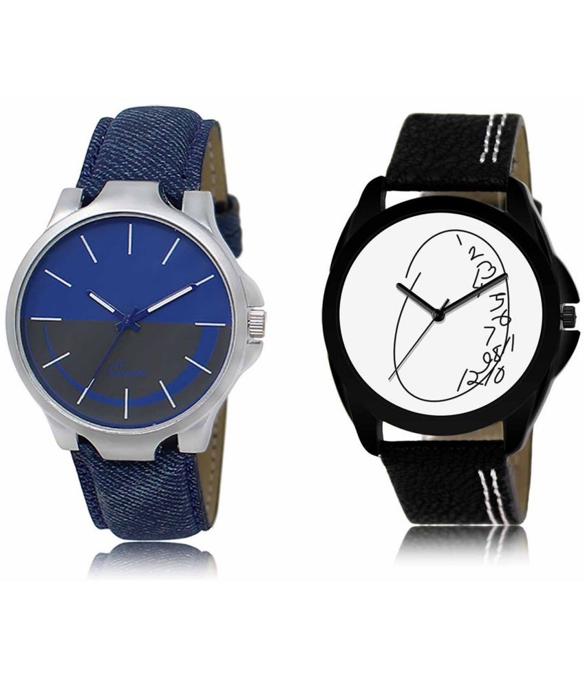     			Lorem - Analog Watch Watches Combo For Men and Boys ( Pack of 2 )